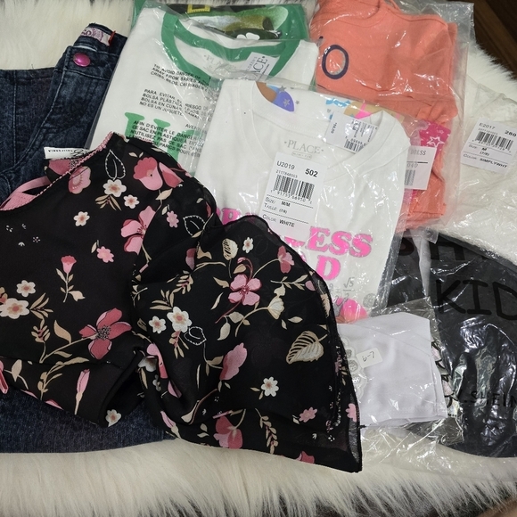 Girls Bundle 7/8 ✦ 3 Dresses 4 Tops Jeans Mermaid Swimsuit ✦ NWOT/EUC 9pc Lot - Picture 14 of 16